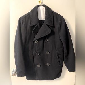 Gap Kids Navy Pea Coat size XL